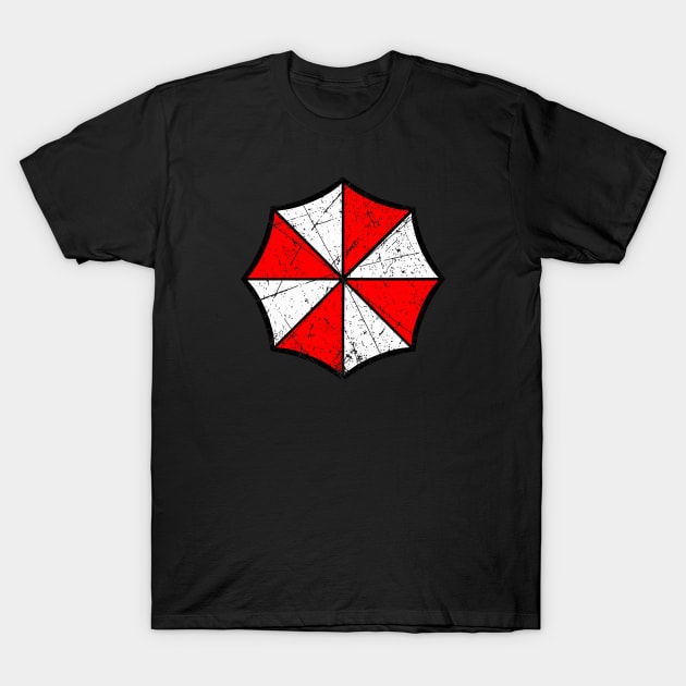 Umbrella Corp - "Our Business Is Life Itself" Insignia T-Shirt by Mandra